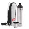 Milton Thermosteel Flip Lid Flask, Silver 500 ml Bottle  (Pack of 1, Silver, Steel)